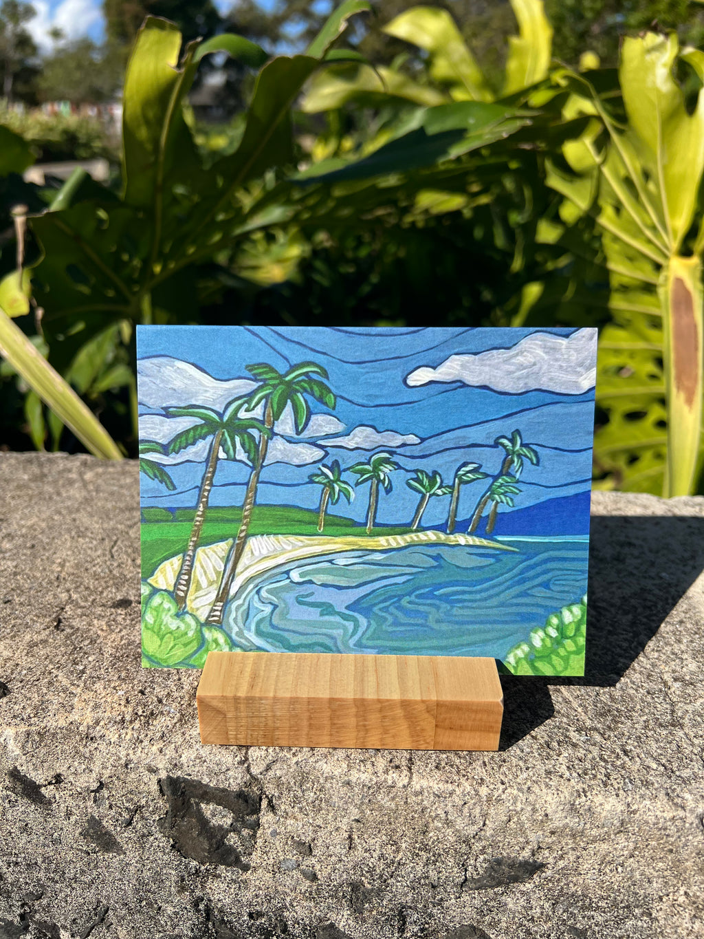 Beach Time Print 4.25" x 5.5"