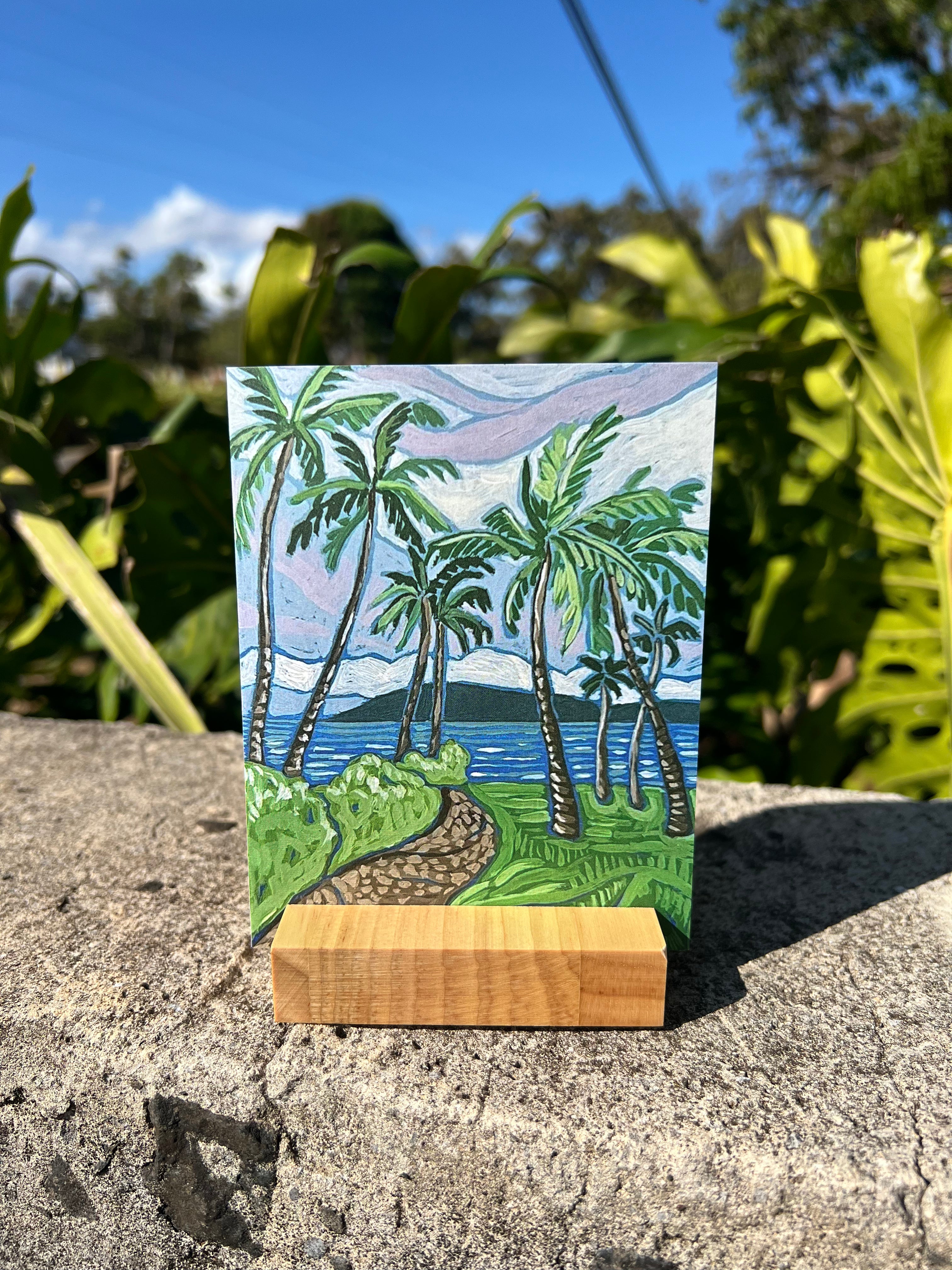 Beach Path Greeting Card