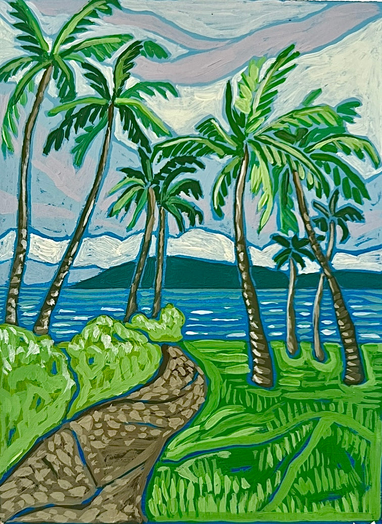 Assorted Greeting Cards, Maui Inspired Set of 4